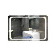 Wysm Smart LED Bathroom Mirror Bathroom Rectangle Bathroom Mirror Wall Mounted Bathroom Toilet Mirror...