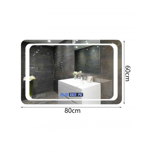  Wysm Smart LED Bathroom Mirror Bathroom Rectangle Bathroom Mirror Wall Mounted Bathroom Toilet Mirror...