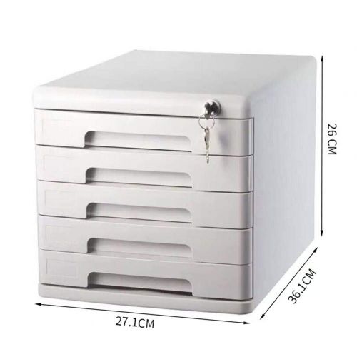  Wz Desktop File Cabinet, Data Storage File Holder File Holder, Lockable Drawer Cabinet