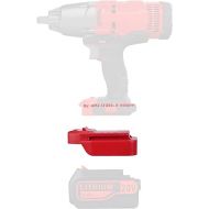 X-Adapter 1x Adapter Fits Craftsman V20 New 20v Cordless Tools Compatible with Black + Decker 20v MAX (NOT 18V) Lithium Batteries - Adapter Only, RED