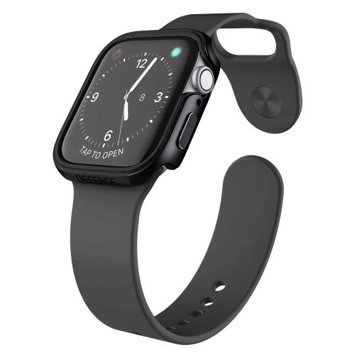  X-Doria Defense Edge, 40mm Apple Watch Case - Premium Aluminum & TPU Bumper Frame, Compatible with Apple Watch Series 4 Only, (BlackBlack)