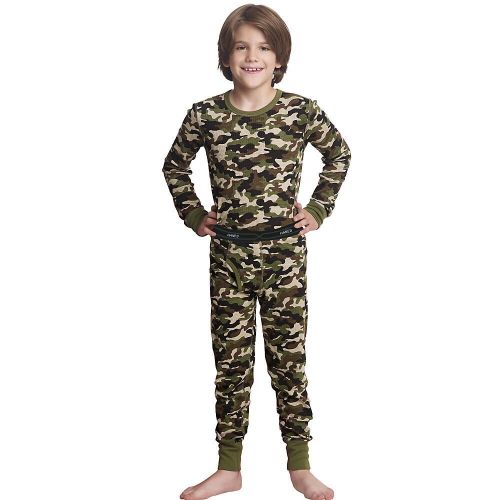  X-Temp Boys Camo Thermal Set by Hanes