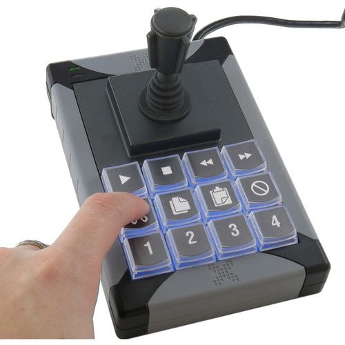  X-keys XK-12 USB Joystick with 12-Button Macro Keypad