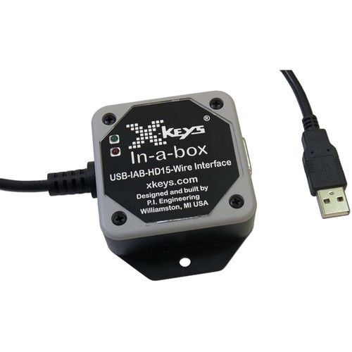  X-keys USB 14-Input HD15/3.5mm Wire Interface