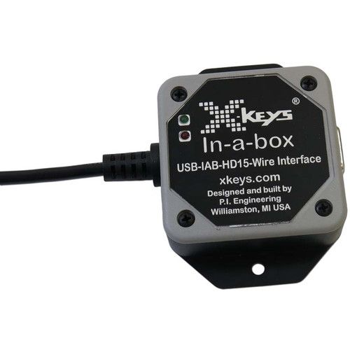  X-keys USB 14-Input HD15/3.5mm Wire Interface