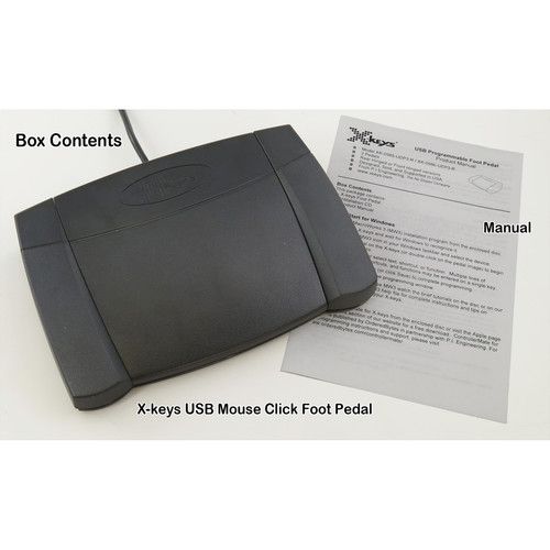  X-keys USB Mouse Click Foot Pedal