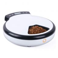 XAJGW Automatic Pet Feeder, Automatic Dog & Cat Feeder with Programmable Timer and Voice Recorder Dogs & Cats Timer Food