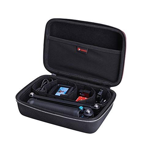  XANAD Hard Case for GoPro Hero 10 /9 / 8 / 7 / 6 / 5 / Hero (2018) or GoPro MAX Waterproof Digital Action Camera,Fit 8.5 X 5.5 X 2 Camera ,with 4 Moveable Dividers