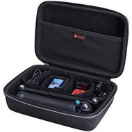 XANAD Hard Case for GoPro Hero 10 /9 / 8 / 7 / 6 / 5 / Hero (2018) or GoPro MAX Waterproof Digital Action Camera,Fit 8.5 X 5.5 X 2 Camera ,with 4 Moveable Dividers