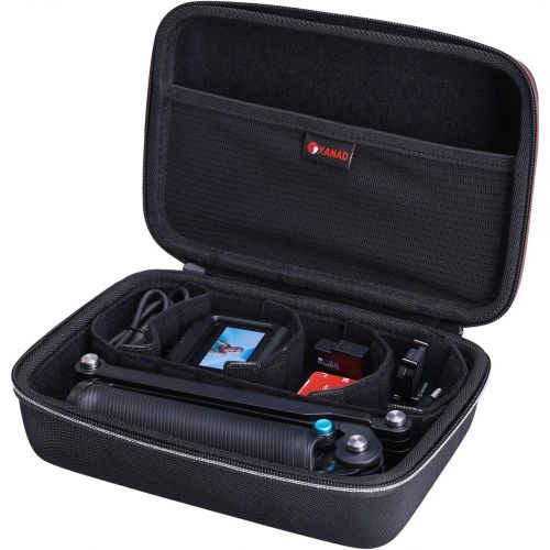  XANAD Hard Case for GoPro Hero 10 /9 / 8 / 7 / 6 / 5 / Hero (2018) or GoPro MAX Waterproof Digital Action Camera,Fit 8.5 X 5.5 X 2 Camera ,with 4 Moveable Dividers