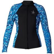 XCEL Ocean Ramsey Axis 21mm Long Sleeve Front Zip Wetsuit Jacket - Womens