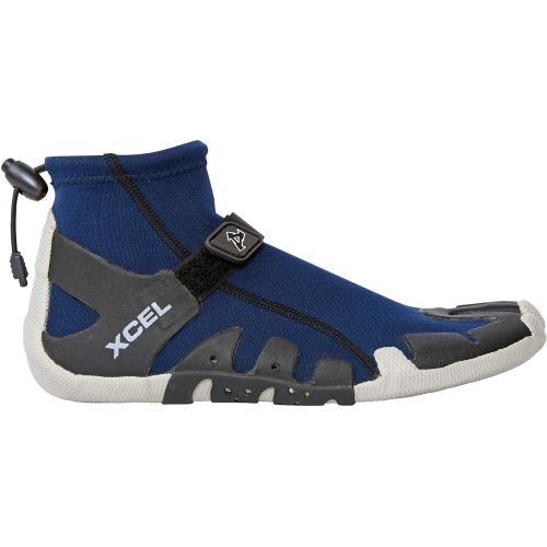  Xcel Infiniti Split Toe Reef Boots, Ink Blue, Size 81mm