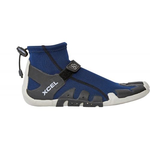  Xcel Infiniti Split Toe Reef Boots, Ink Blue, Size 81mm