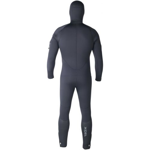  XCEL 9/7/6mm Mens Polar ThermoFlex TDC Scuba Hooded Wetsuit - Black, ML