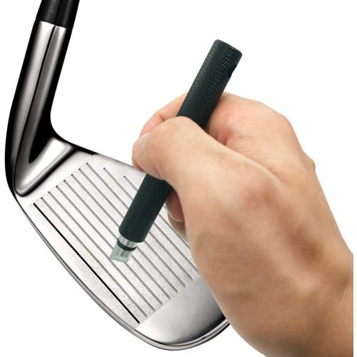  X-CELLENT Golf Club Groove Sharpener Sharpening Tool Re-Grooving Cleaning Tool and Cleaner for Wedges & Irons