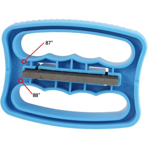  [아마존베스트]XCMAN Ski Snowboard Side Bevel File Guide Edge Tuner Tool Multi 87 88 89 90 Degrees with a File