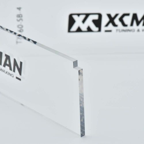  [아마존베스트]XCMAN Freeride Ski & Snowboard Base Wax Plastic Scraper 4mm Thick(Clear) - Corner Notch for Edge Cleaning and 2piece