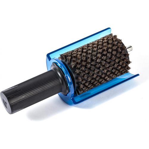  [아마존베스트]XCMAN Ski Roto Brush Kit Roto Brush Handle Axle with All 3 Brushes:Nylon,Horsehiar,Brass/Cork