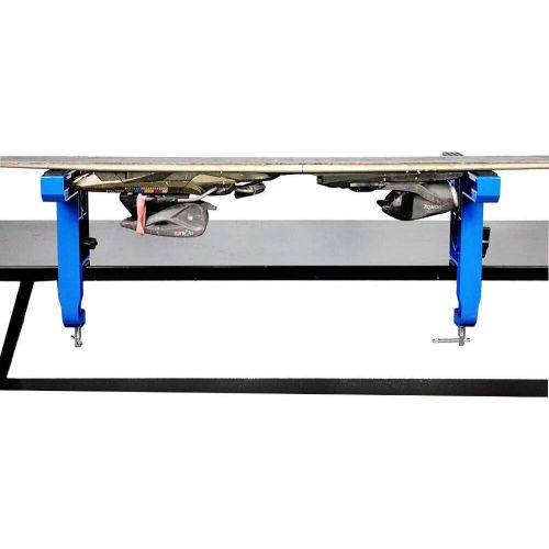  XCMAN Ski Snowboard Vise for Tuning and Waxing Durable and Stable - Aluminium Material