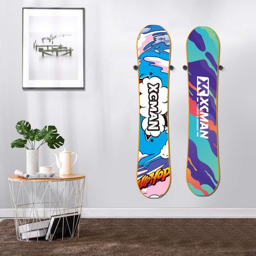  XCMAN Snowboard Skateboard Wall Mount Bullet Display Hanger Indoor Snowboard Storage Racks