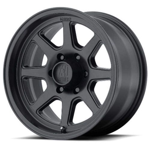  XD Series by KMC Wheels XD301 Turbine Satin Black Wheel (17x9/6x120mm, +18 offset)