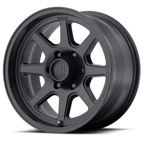  XD Series by KMC Wheels XD301 Turbine Satin Black Wheel (17x9/6x135mm, +18 offset)