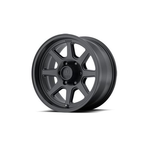  XD Series by KMC Wheels XD301 Turbine Satin Black Wheel (17x9/6x139.70mm, +18 offset)