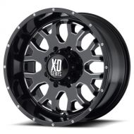 XD Series by KMC Wheels XD-Series XD808 Gloss Black Wheel with Milled Accent (20x10/6x5.5)