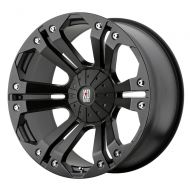 XD Series by KMC Wheels XD778 Monster Matte Black Wheel (18x9/8x165.1mm, +18mm offset)