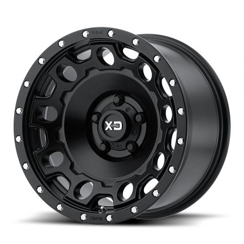  XD Series by KMC Wheels XD129 Holeshot Satin Black Wheel (17x8.5/5x120mm, +34mm offset)