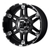 XD Series by KMC Wheels XD-Series Spy XD797 Gloss Black Machined Wheel (17x8/6x5.5)