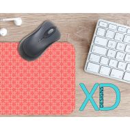 /XDDesigns Coral Link Mouse Pad, Coral Link Mousepad, Box Rectangle Mouse Pad, Pink, Box Circle Mouse Pad, Coral Link Mat, Computer, Chain, Layers