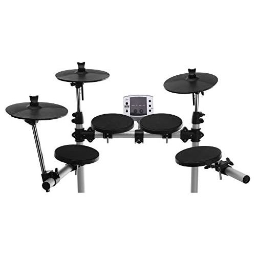  [아마존베스트]XDrum DD-400 E-Drum Set (Complete Drum, 4 Drum Pads, 3 Cymbal Pads, Sound Module with 180 Sounds, 10 Preset Kits, 40 Preset Songs, USB, MIDI)