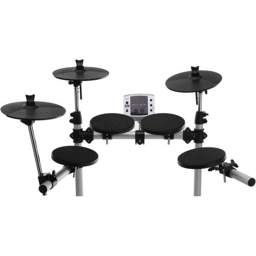  [아마존베스트]XDrum DD-400 E-Drum Set (Complete Drum, 4 Drum Pads, 3 Cymbal Pads, Sound Module with 180 Sounds, 10 Preset Kits, 40 Preset Songs, USB, MIDI)