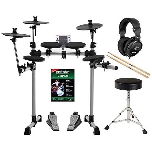  [아마존베스트]XDrum DD-400 Complete Electric Drum Set with Headphones, Stool, School and Sticks