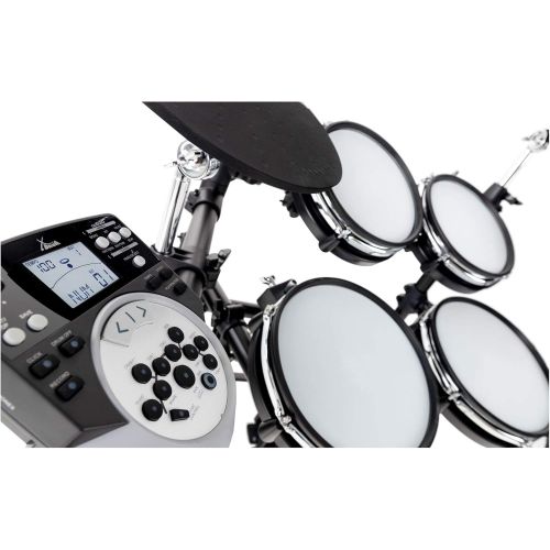  [아마존베스트]XDrum DD-530 Mesh Heads E-Drum Live Set with Drum Monitor and Stool (Electronic Drum, Headphone Connection, 400 Sounds, Learning Function)