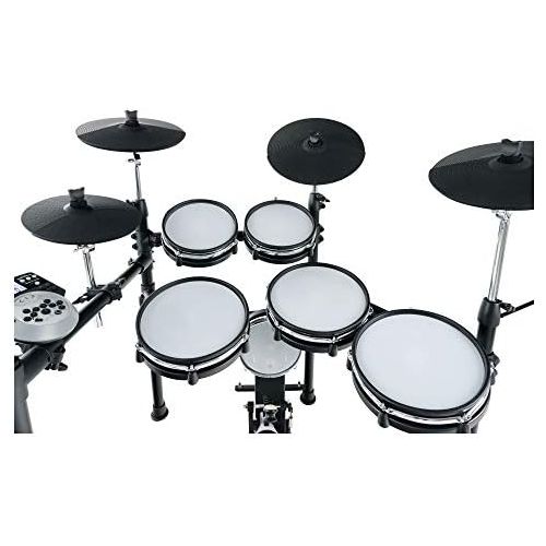  [아마존베스트]XDrum DD-530 MAXI LIVE KIT E-Drum Set - Electronic Drum Kit with 400 Sounds and Learning Function - 4 Pads with Mesh Heads - 4 Cymbal Pads - Includes Drum Monitor, Stool and Cable