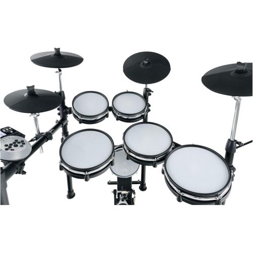  [아마존베스트]XDrum DD-530 MAXI LIVE KIT E-Drum Set - Electronic Drum Kit with 400 Sounds and Learning Function - 4 Pads with Mesh Heads - 4 Cymbal Pads - Includes Drum Monitor, Stool and Cable
