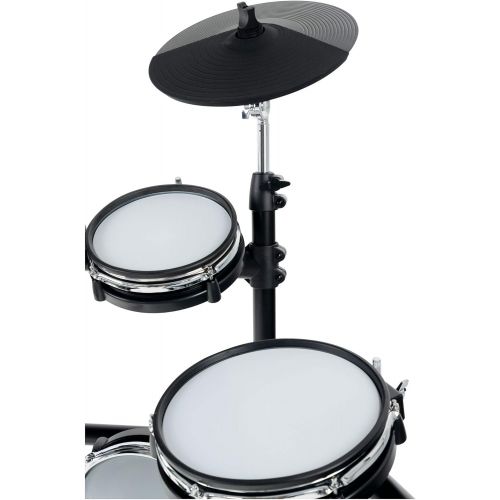  [아마존베스트]XDrum DD-530 MAXI LIVE KIT E-Drum Set - Electronic Drum Kit with 400 Sounds and Learning Function - 4 Pads with Mesh Heads - 4 Cymbal Pads - Includes Drum Monitor, Stool and Cable