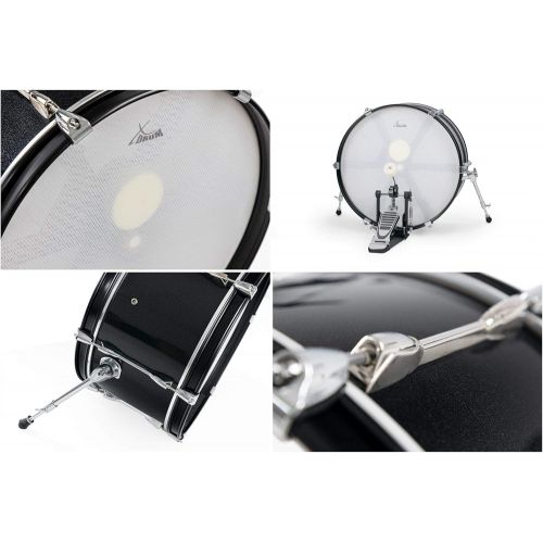  [아마존베스트]XDrum DD-670 Mesh E-Drum Kit - Electronic Drum Kit with Real HiHat and Wooden Boilers - 14 Snare Pad and 20 Kick Pad - 720 Sounds, 20 Preset and 20 User Kits - Includes Hardware -