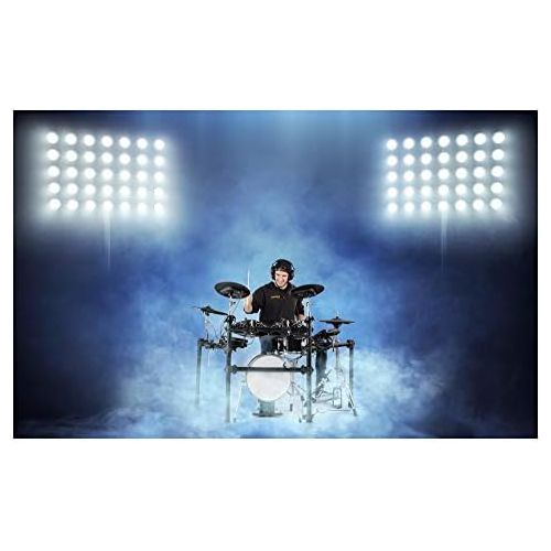  [아마존베스트]XDrum DD-650 Mesh E-Drum Kit - Electronic Drum Kit with Real Hi-hat - 14 Inch Snare Pad and 14 Inch Wooden Kick-Pad - 720 Sounds, 20 Preset and 20 User Kits - Includes Rack - Black