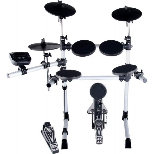  [아마존베스트]XDrum DD-402 Complete Electric Drum Set including Stool, Headphones and Drum School