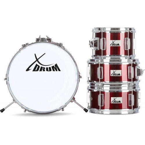  [아마존베스트]XDrum Junior Kids Drum Drumset (2-5 years) incl. DVD red