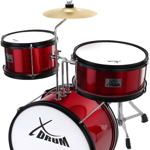  [아마존베스트]XDrum Junior KIDS Drum Kit red