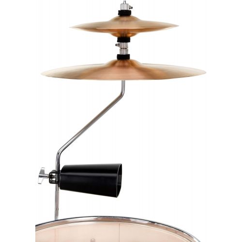  [아마존베스트]XDrum Club Cocktail Drum Set Including Cymbal Cowbell Drumsticks and Tuning Key Silver Sparkle