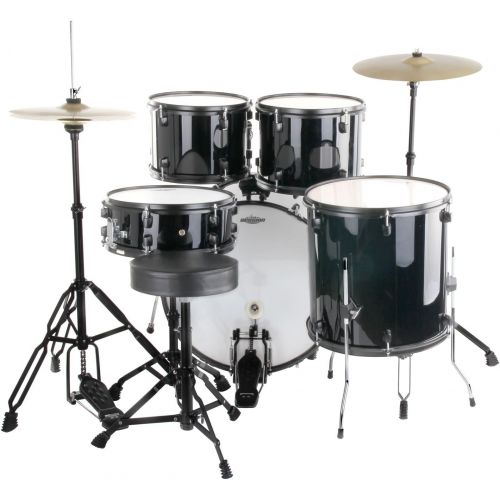  [아마존베스트]XDrum Rookie 22 Standard Drum Set Complete set Black