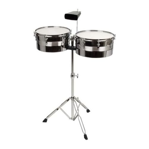  [아마존베스트]XDrum Timbales Set - 33 and 35.6 cm (13 and 14 Inches) Including Cowbell