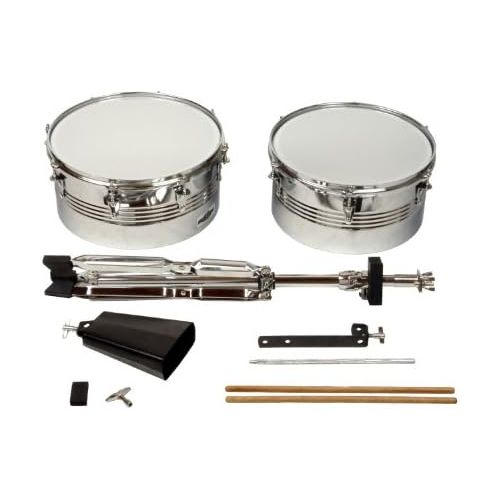  [아마존베스트]XDrum Timbales Set - 33 and 35.6 cm (13 and 14 Inches) Including Cowbell