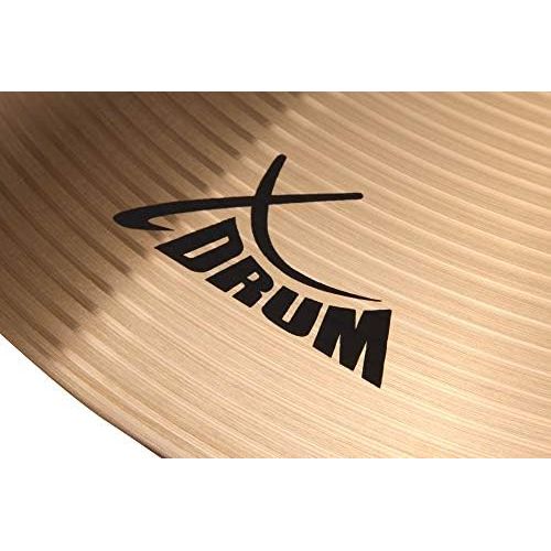  [아마존베스트]XDrum 12Eco Cymbals Splash (Drum Cymbals, musical, harmonious and yet assertive Beckenset, the sound medium dark, full)