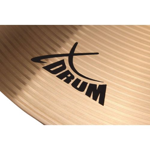  [아마존베스트]XDrum 14Eco Cymbals Crash / HiHat (Drum Cymbals, musical, harmonious and yet assertive Beckenset, the sound medium dark, full)